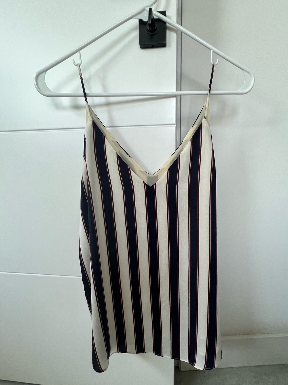 Express Vertical Stripe V-Neck Cami